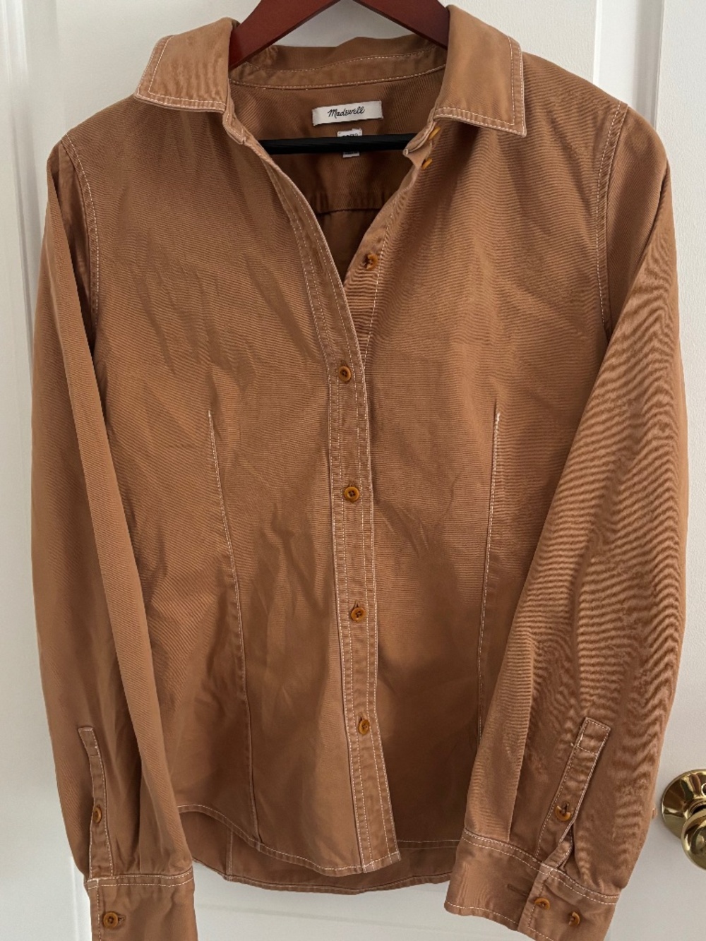 MADEWELL BUTTON UP TOP